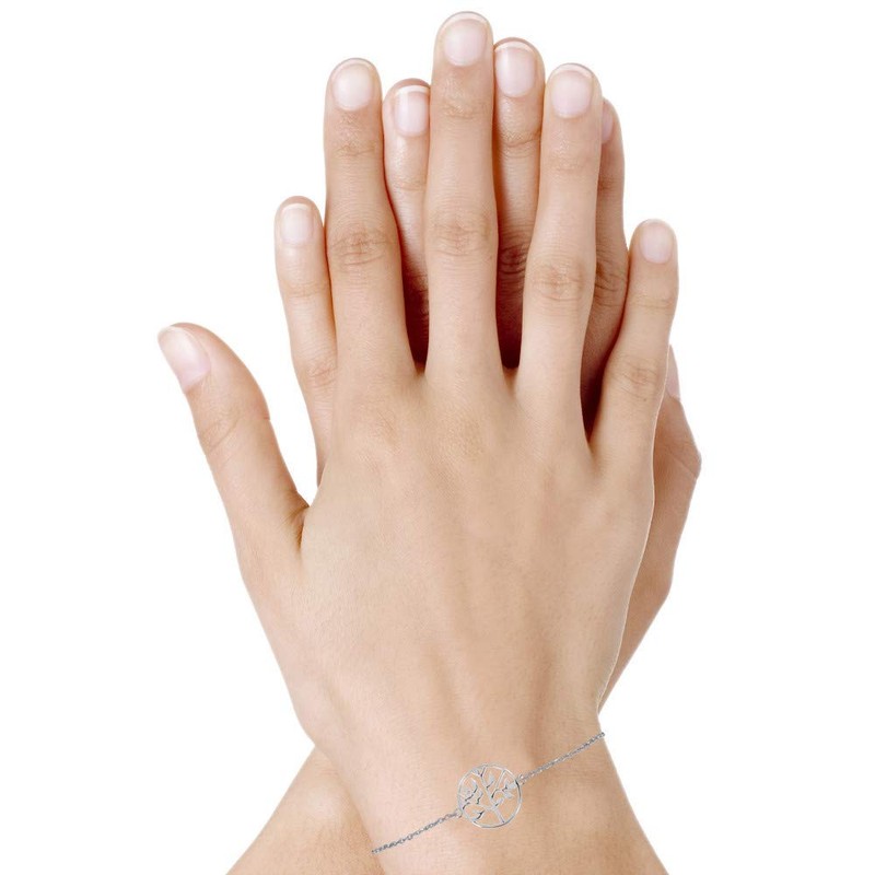 Les Poulettes Jewels - Bracelet Tree of Life Sterling Silver
