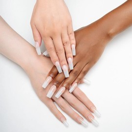 Apres Neutrals Gel-X Whitney Box Of Nail Tips, 11 Sizes 00-9, Soft Gel Tip Box (150pcs) (Natural Almond Short, 150)