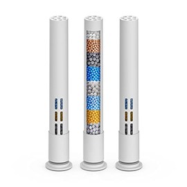 Pavezo® Replacement Shower Filter for Handheld Shower Head 【No.14951 (ASIN: B09YN8Z2YD), Multi-stage Filter for Hard Water Reduce Chlorine and Restore PH Balance,Glowing Skin (White-3Pcs)