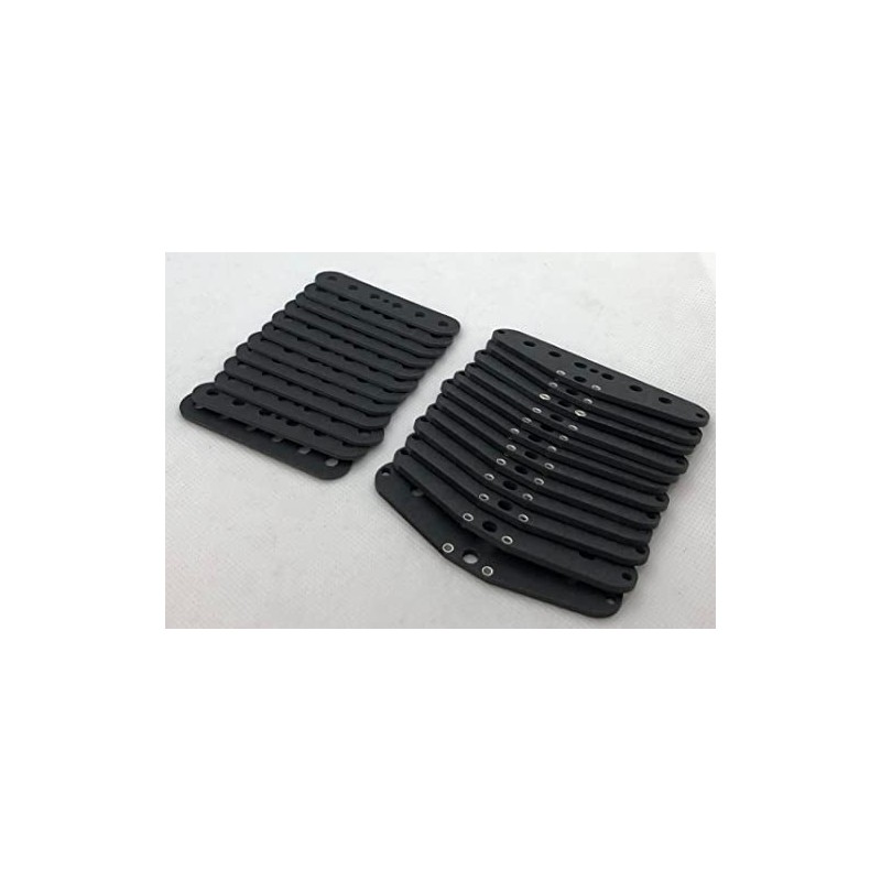 Single coil Strat pickup making flatwork bobbins - Black -