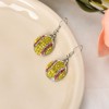 Softball Dangle Drop Earring for Women Dangling Earring for Sister