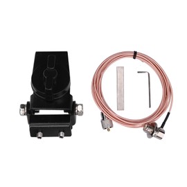 Car Antenna Mounting Bracket with 5m / 16.4ft Extension Feeder for Trunk Lid Hatchback