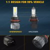 SHENKENUO For 2005-2019 Nissan Frontier 4x High&Low Beam LED Headlight