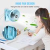 BESKAR Clip on Fan, Portable Small Desk Fans with Strong