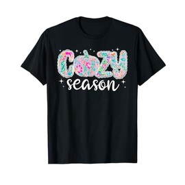 Cozy Season Colorful Lettering for Holiday Vibes T-Shirt