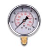 Stainless steel radial pressure gauge D.63 mm with 1/4 glycerine