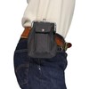 Kawadomi Seisakusho WK-11BK Multi-functional Work Pouch, 2-Way Attachment Belt Loop,