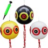 3 Palloncino Repellente per Uccelli Con 1 Pompa, per Volatili