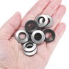 M METERXITY 30-Pack EPDM Bonded Sealing Rubber Washers, 304 Stainless