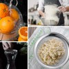3 Pcs Fine Mesh Strainers Stainless Steel Colanders and Sifters