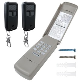 Garage Door 877MAX Opener Keypad and 893MAX Remotes Fit for Chamberlain 950ESTD 953EV 850CB 853CB 856CB KLIK1U w/Yellow Learn Button 2011+ 310/315/390MHz