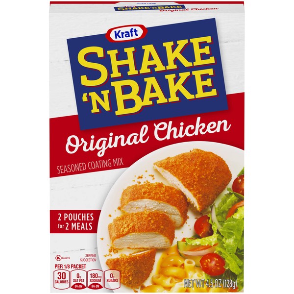 Shake 'n Bake Original Chicken Seasoned Coating Mix (4.5 oz Box)