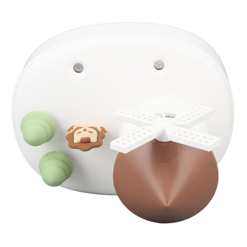 Windmill Music Box Humidifier Creative Bedroom Office Wireless Portable Rotating