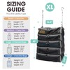 Pack Gear Hanging Suitcase Organizer - Our XL Hanging Luggage