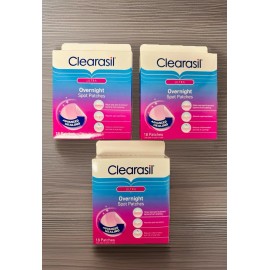 Clearasil 3 PACK Clearasil ULTRA Acne Control Face Pimple Spot Patches, 18 Count 03/27 +