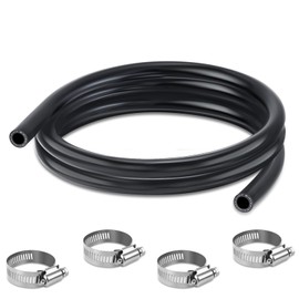Boltigen 5/16 ID Transmission Oil Cooler Hose, 5FT Transmission Cooler Line for Power Steering, Hydraulic Systems, 300PSI Power Steering Hose, SAE J1532 (5/16''-5FT)