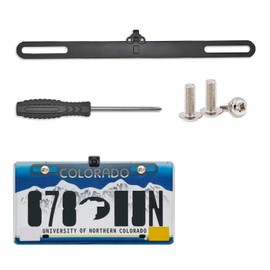 Arbutin Reverse Rear Camera License Plate Bracket Universal Car Dash Cam Mirror Camera Kit Rearview Camera Mount, Installation Holder for Backup View Camera