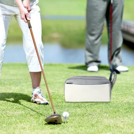Golf Pouch Bag - Golf Ball Carry Bag | Storage Carry Pouch, Golf Accessory Holder for Golfer, Sports Accessories for Men Women