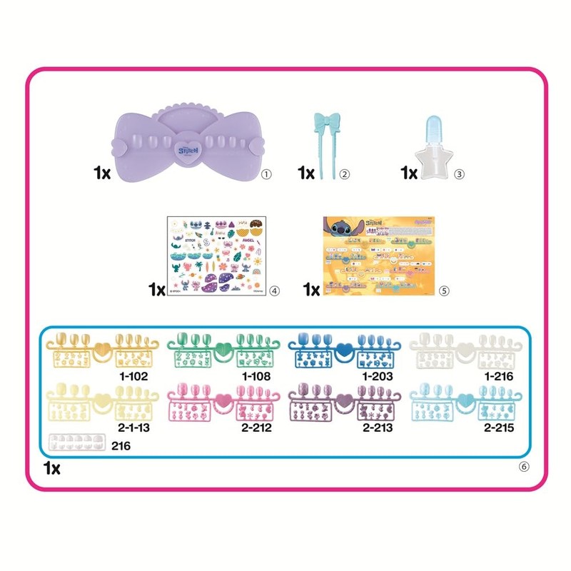 Aquabeads - 35121 Stitch Nail Designer Kit - Arts &