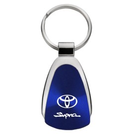 Toyota Supra Teardrop Key Chain - Black