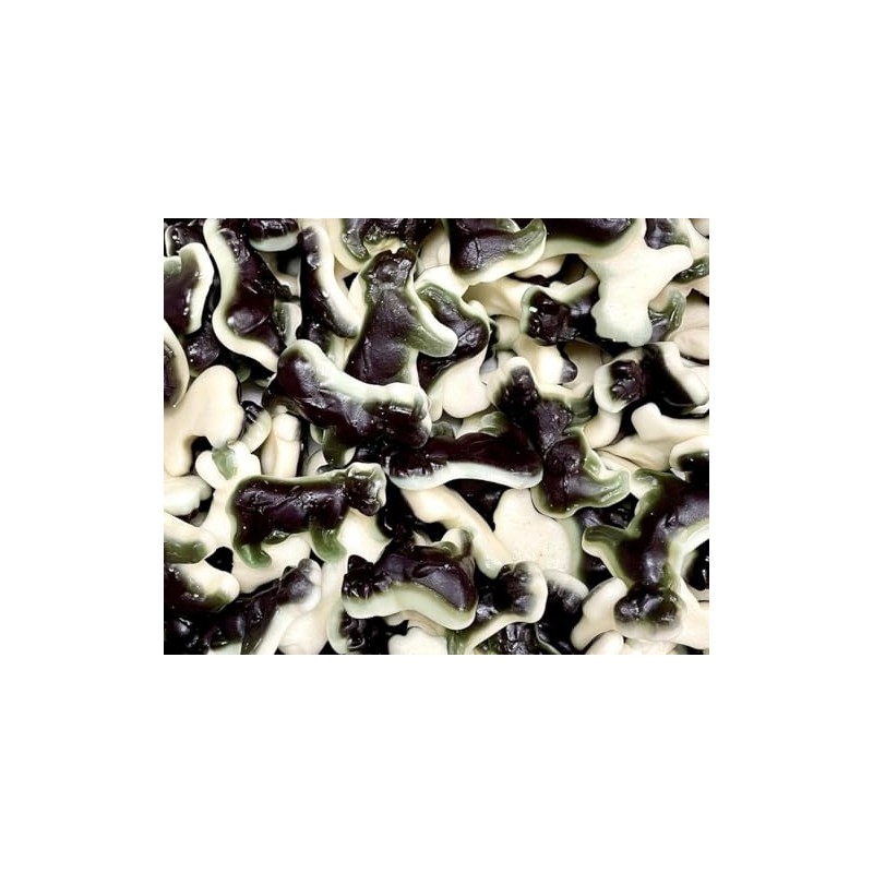 Bayside Candy Gummy Cows - Black and White Gummi Cows
