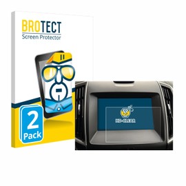 brotect Screen Protector compatible with Ford Galaxy Infotainment Sync 3 (2019) (2 Pack) - HD-Clear Protection Film