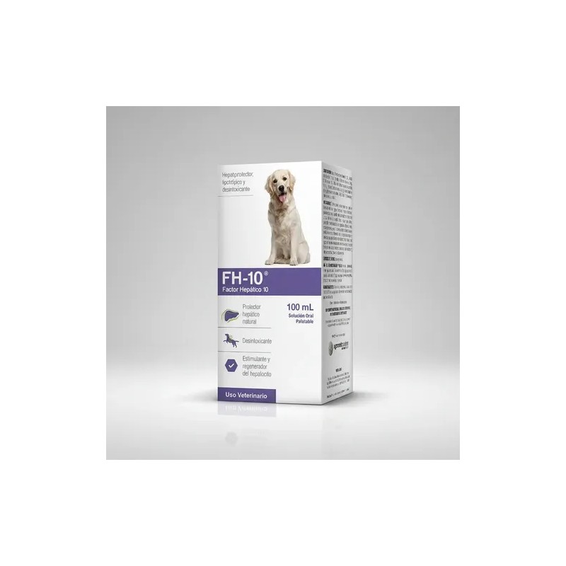 FH-10 Factor Hepatico Perro 100 ml Pet-Medica
