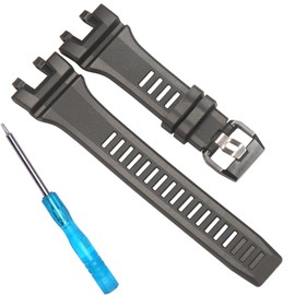 Watch Strap Compatible with Casio GBA900 GBA-900 GBA900UU-5A GBA-900CB Men's Watch Replacement Band Sport Bracelet (Black)