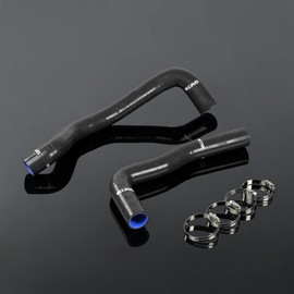 G-PLUS Silicone Radiator Hose Kit 2Pcs Compatible with 1996-2000 Toyota Mark 2 II JZX100