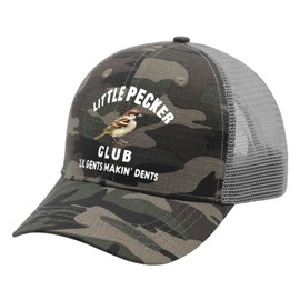 Ckhvevr Little Pecker Club Lil Gents Making Dents Hat Funny Trucker Hats for Men Funny Dad Hat Funny Birthday Gifts