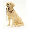 The Leonardo Collection Sitting GOLDEN LABRADOR Dog OrnamentFrom The Walkies