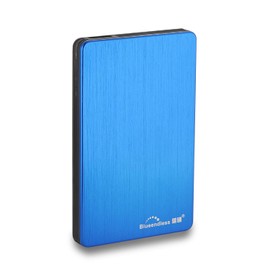 Blueendless Portable External Hard Drive USB 3.0 2.5 Inch (250GB, Blue)