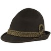 Breiter Original Men's Traditional Hat, Felt Hat, Hiking Hat, Pointed