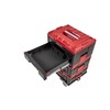 SHUTER 2-Tier Stackable Tool Box with Drawers, ABS Plastic Storage