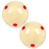 2 Pack AAA-Grade Pro-Cup Billiard Cue Ball Standard Regulation Size