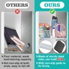 Synpinya 2 Pcs School Locker Shelf Organizer - Adjustable Locker