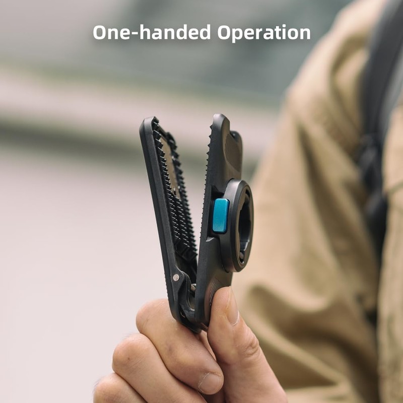 SUREWO Magnetic Quick Release Osmo Pocket 3 Backpack Clip Mount,360°