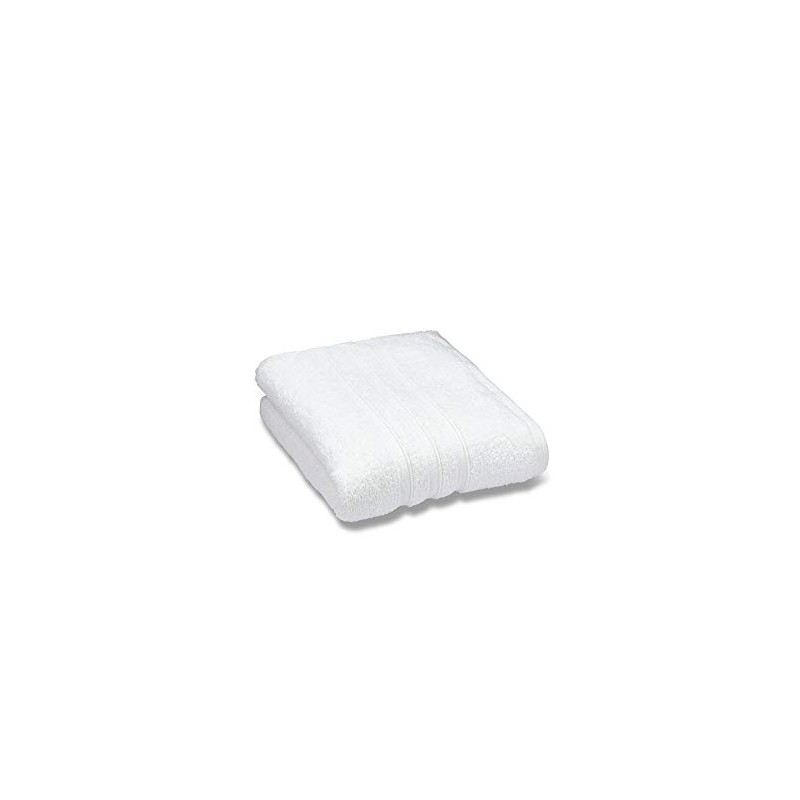 Catherine Lansfield Zero Twist Cotton 70x120cm Bath Towel White