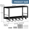 TJ.MOREE Floating Shelf Compatible 2 Tier with Tonal Accessories Wall