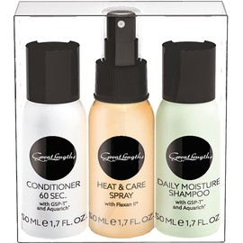 Great Lengths Reiseset 3 x 50 ml Shampoo, Conditioner, Carespray