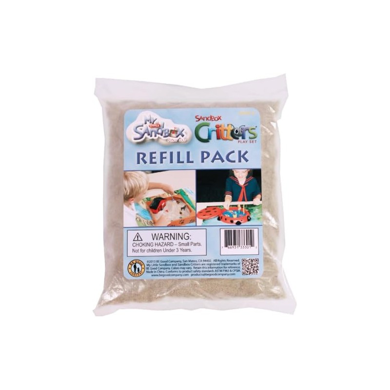 Sandbox Sand Refill Pack - 1.5 lb Natural Play Sand