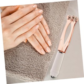 Baluue Massage Stick Roller Massage Tool for Fingers Hand Massager Roller 4 Balls for Hand