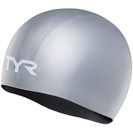 TYR Reversible Swim Cap - Silver