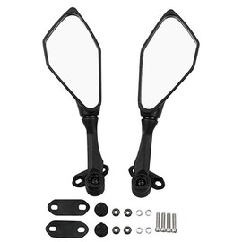 SEMIMO Motorcycle Rear View Mirror Compatible with Ninja 250 300R ZX 6R 636 EX300 ABS 2011-2018 & Ninja 400 2018-2021