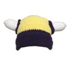 Viking Hat with Removable Beard Knitted Novelty Hat