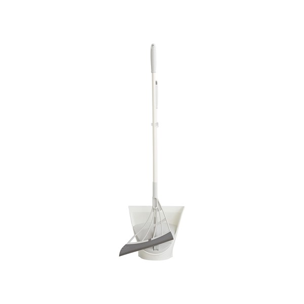 Broombi Broombi and Dustpan Set - All-Surface Silicone Broom &