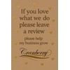 Cranberry 50 Pack Eco-Friendly Compostable Clear Bags for Greetings Cards