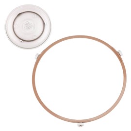 NICENEEDED 8.7 Inch Microwave Turntable Ring, Microwave Roller Ring with 14 mm Rollers, Microwave Oven Tray Support Rotating Replacement Parts for Microwave Oven