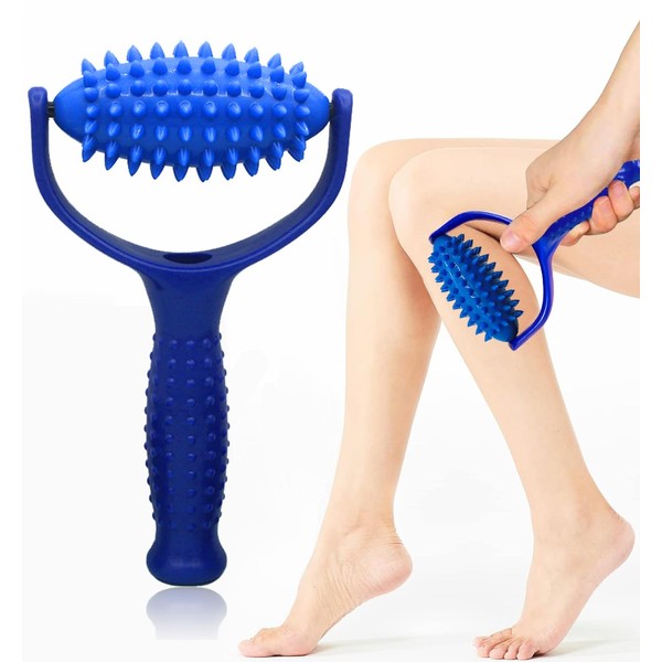 Massagebälle Massage Roller,massageroller mit griff,Massagebälle Faszienball, Massagegerät Fascia Ball,Massagerolle Igelball,Massageroller