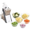 DASH Safe Slice® Mandoline Slicer, Julienne + Dicer for Vegetables,